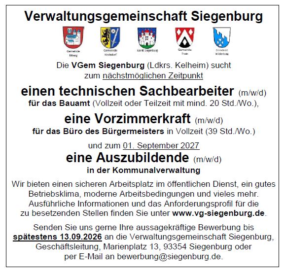 Stellenanzeige (Bild)