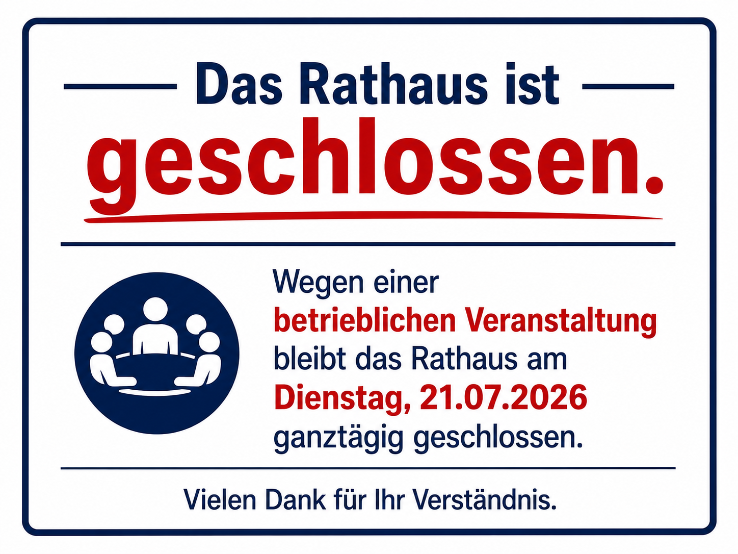 Betriebliche Veranstaltung